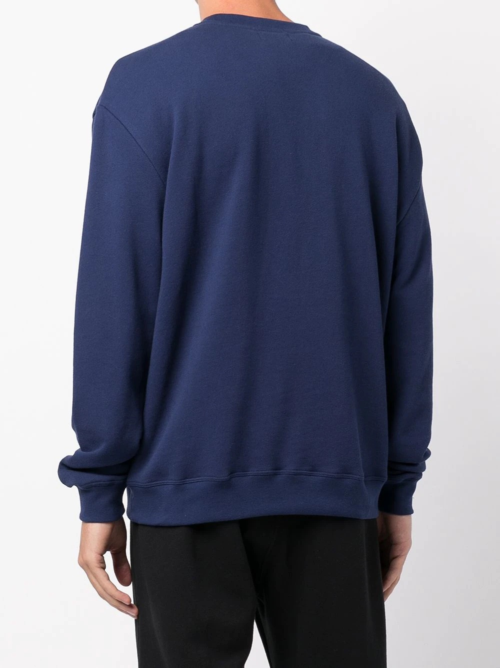 crew-neck cotton sweatshirt - 4