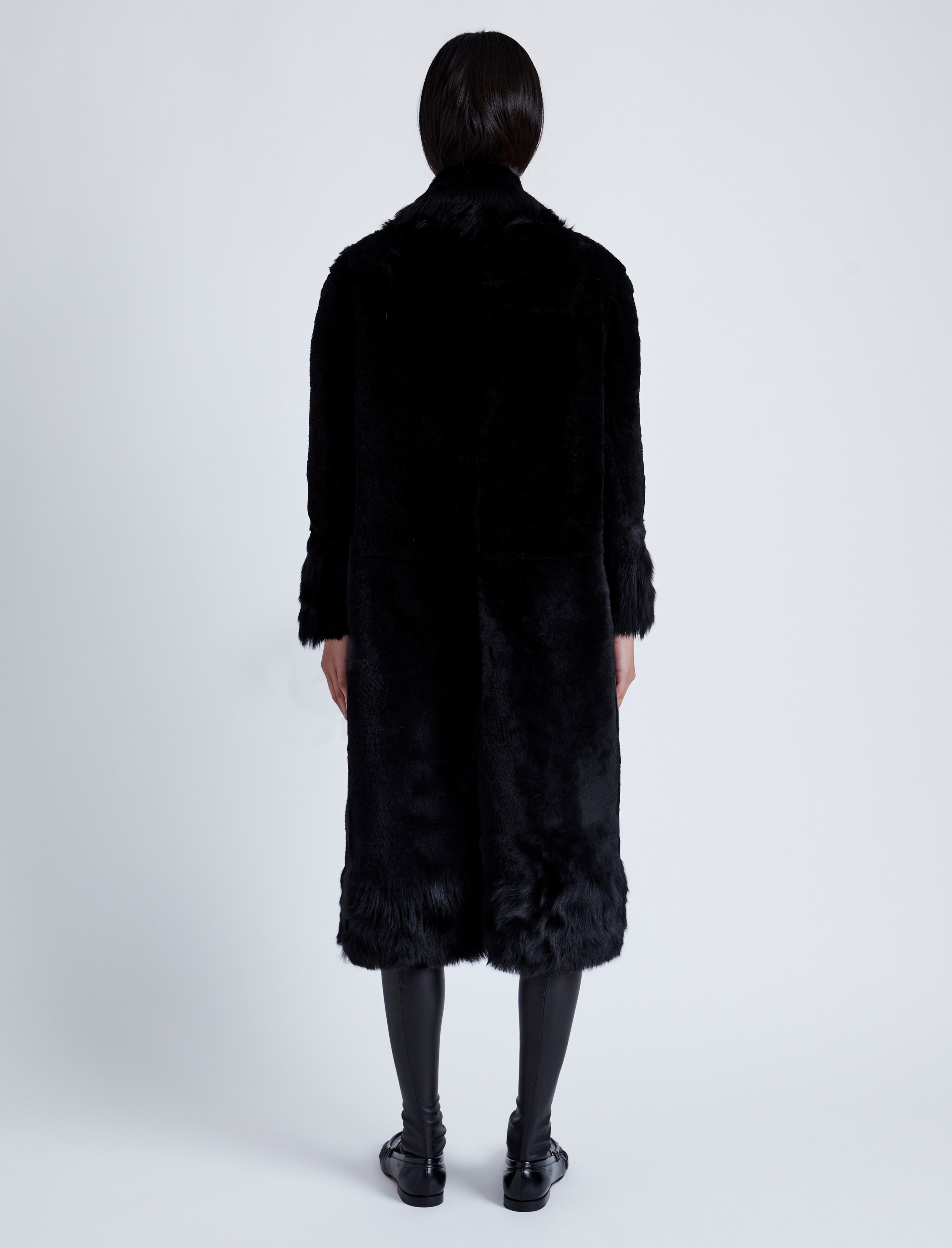 Fiona Coat in Shearling - 4