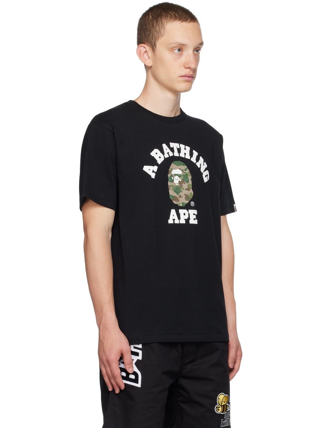 Black College T-Shirt - 2