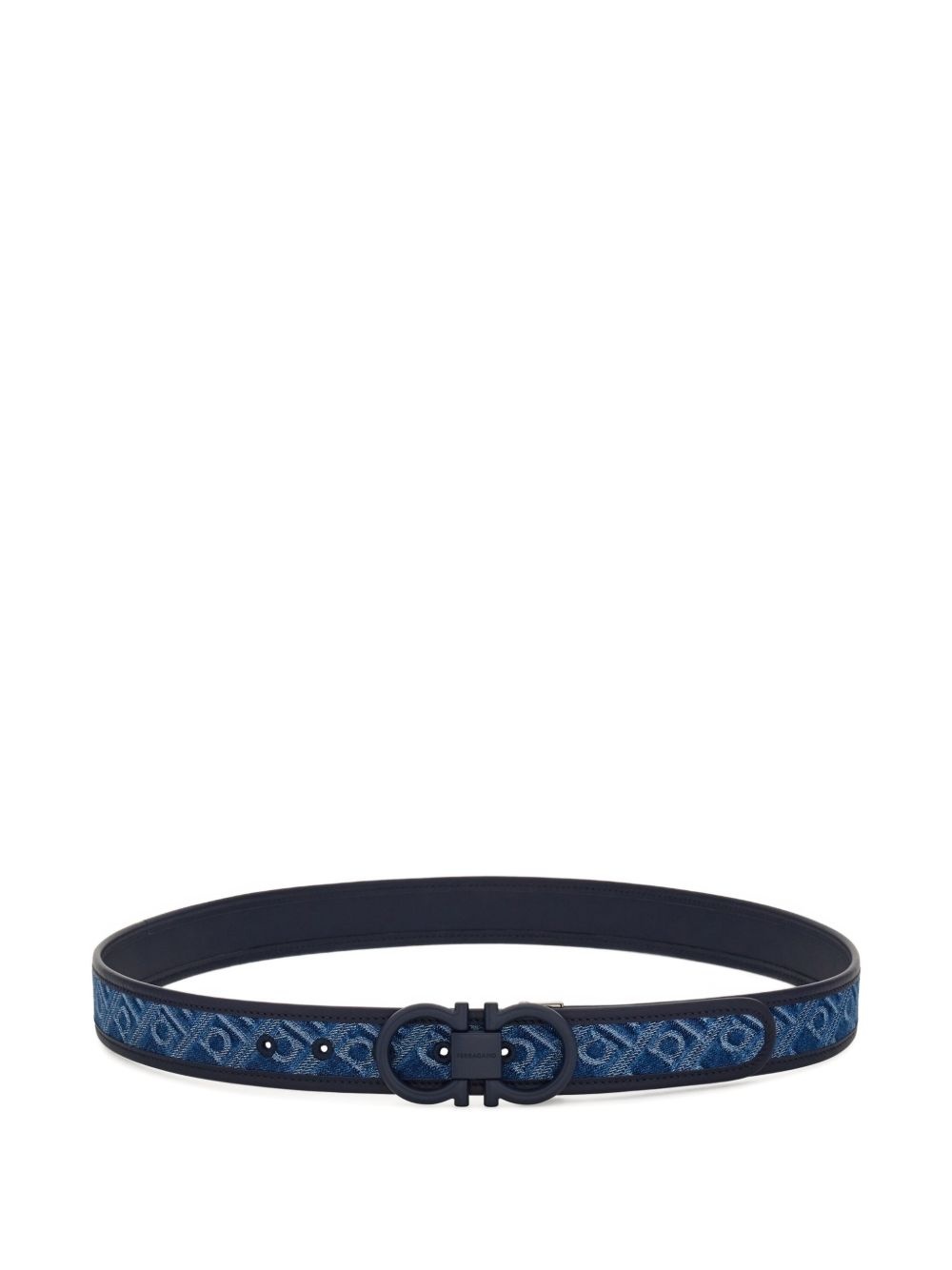 Gancini denim belt - 1