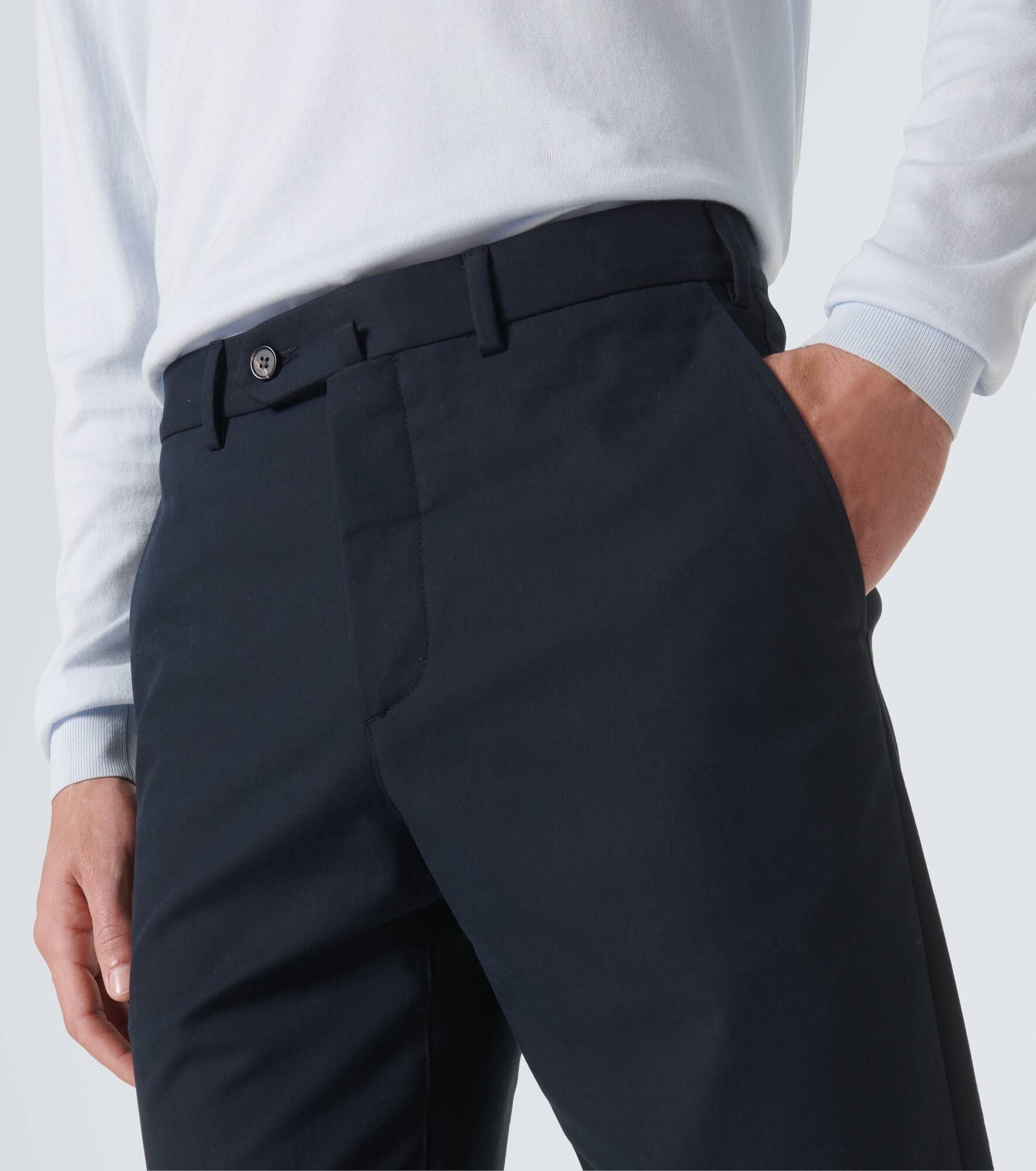 Pantaflat cotton-blend chinos - 5