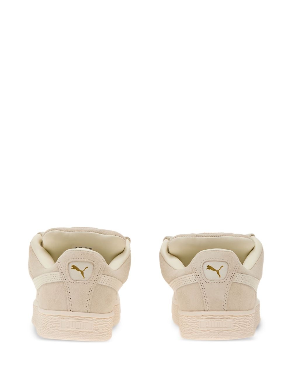 suede low-top sneakers - 3