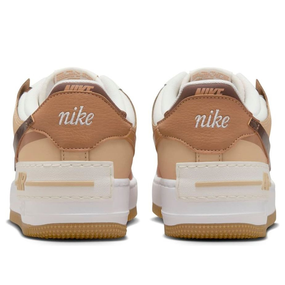 (WMNS) Nike Air Force 1 Shadow 'Sail Cacao Wow Gum' DZ1847-106 - 4