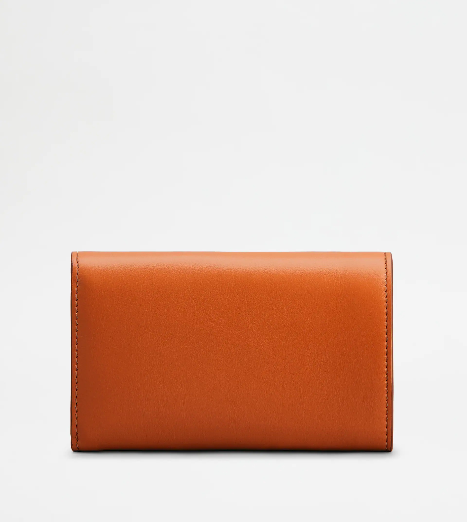 TIMELESS WALLET IN LEATHER - ORANGE - 3