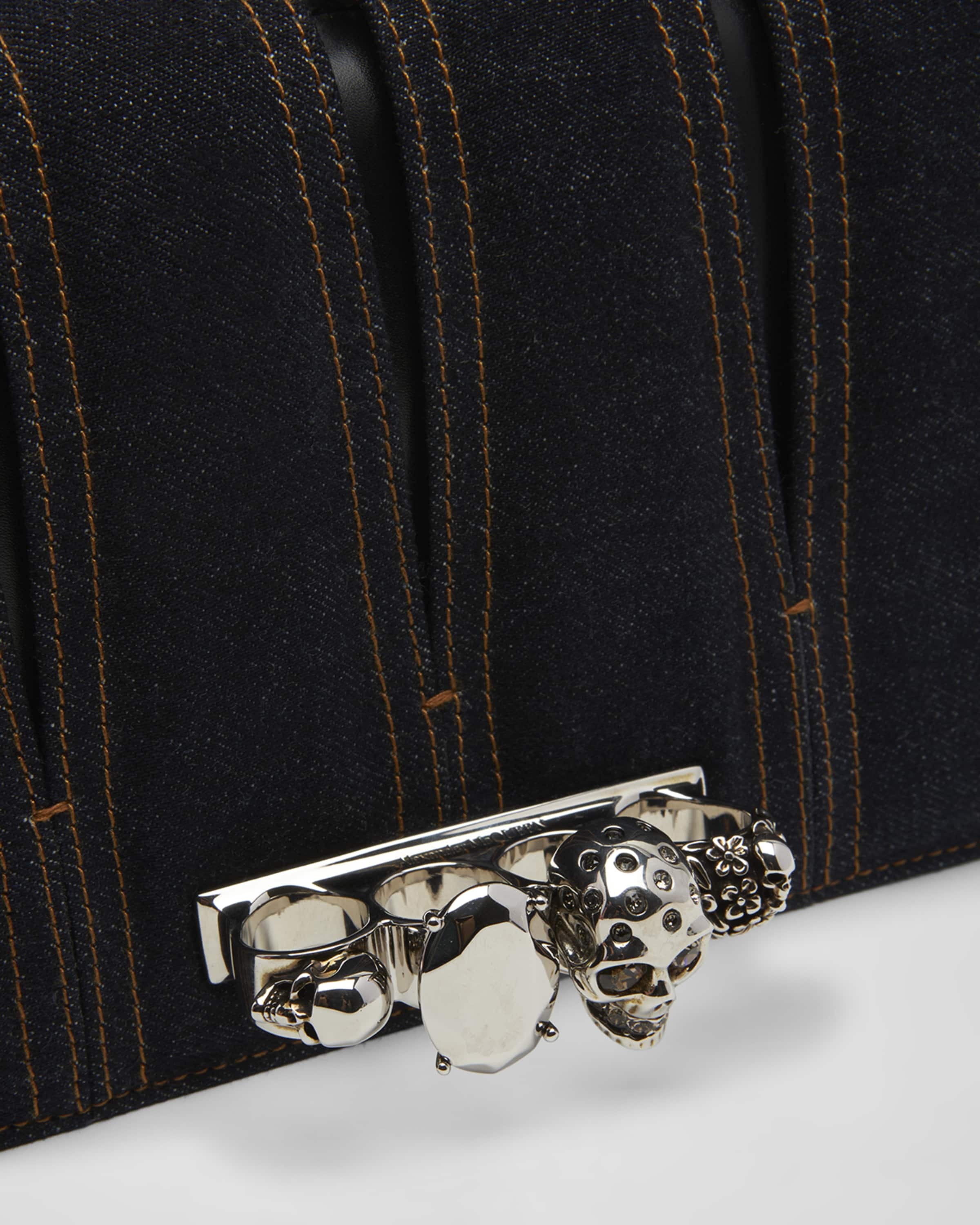 The Slash Denim Chain Shoulder Bag - 5