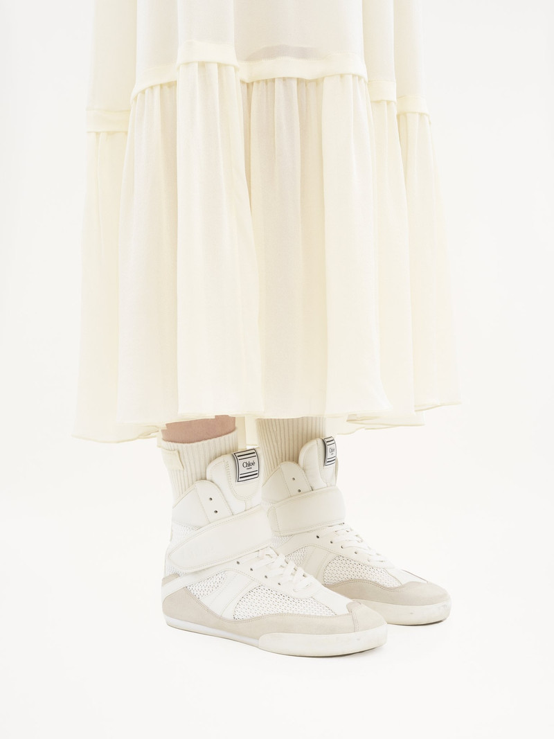Chloé CHLOÉ KICK HIGH-TOP SNEAKER outlook