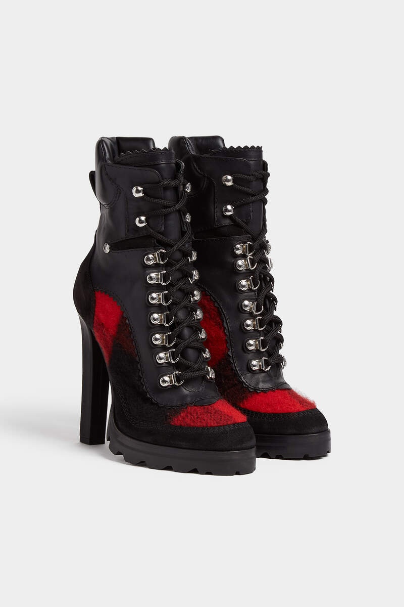 CANADIAN HIKING HEELED ANKLE BOOTS - 3