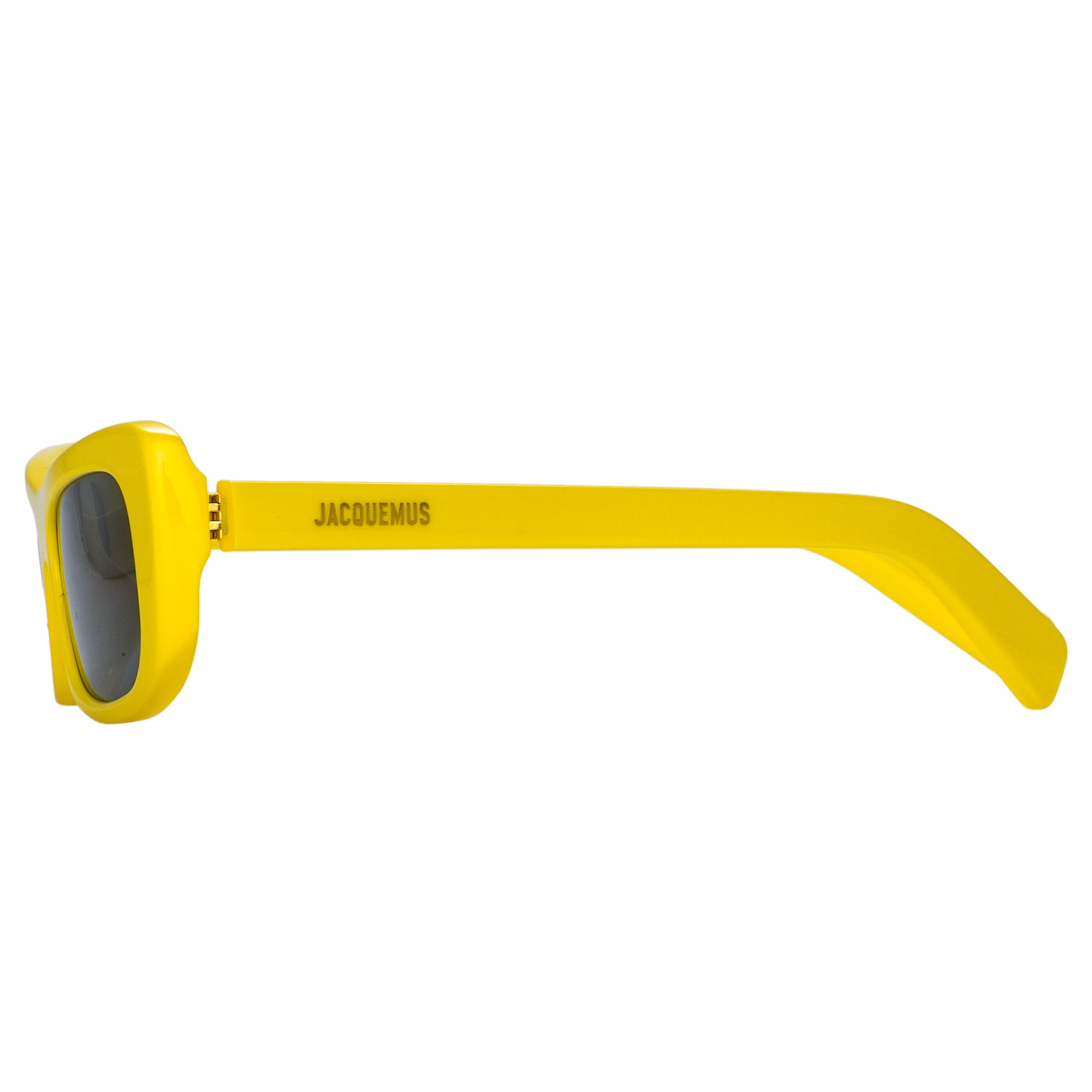 Capri Rectangular Sunglasses in Celadine - 4