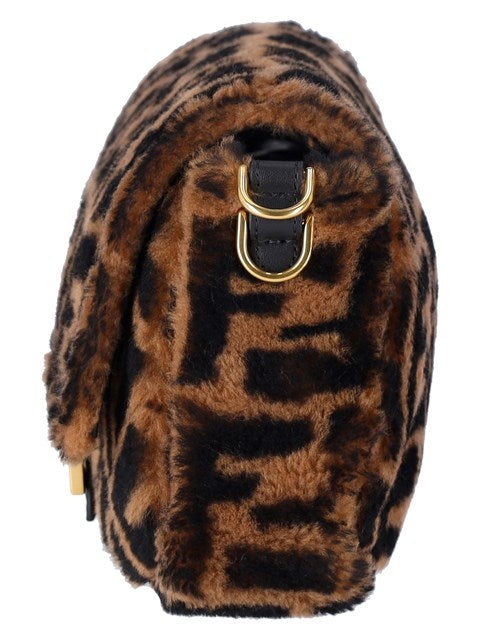 Fendi Women Sheepskin 'Baguette' Bag - 5