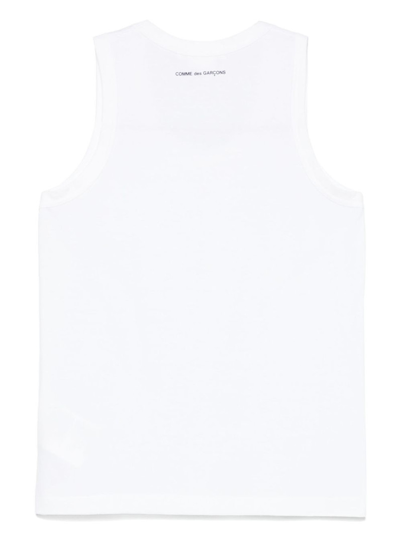 Comme Des Garçons cotton tank top outlook