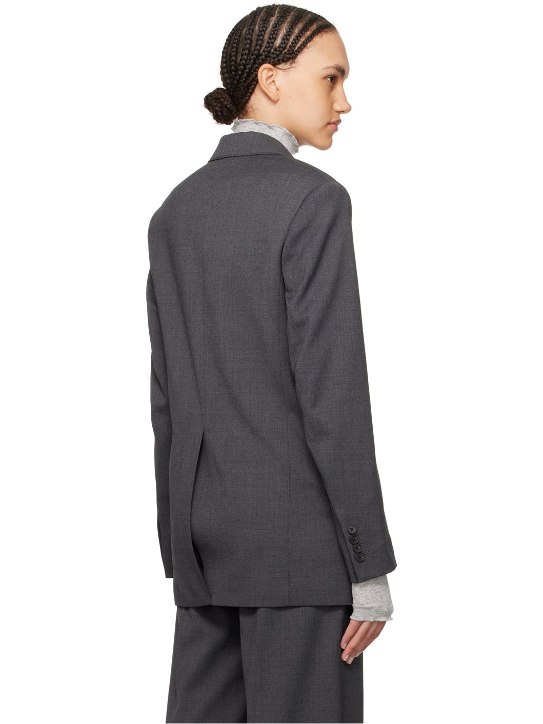 Gray Davina Blazer - 3