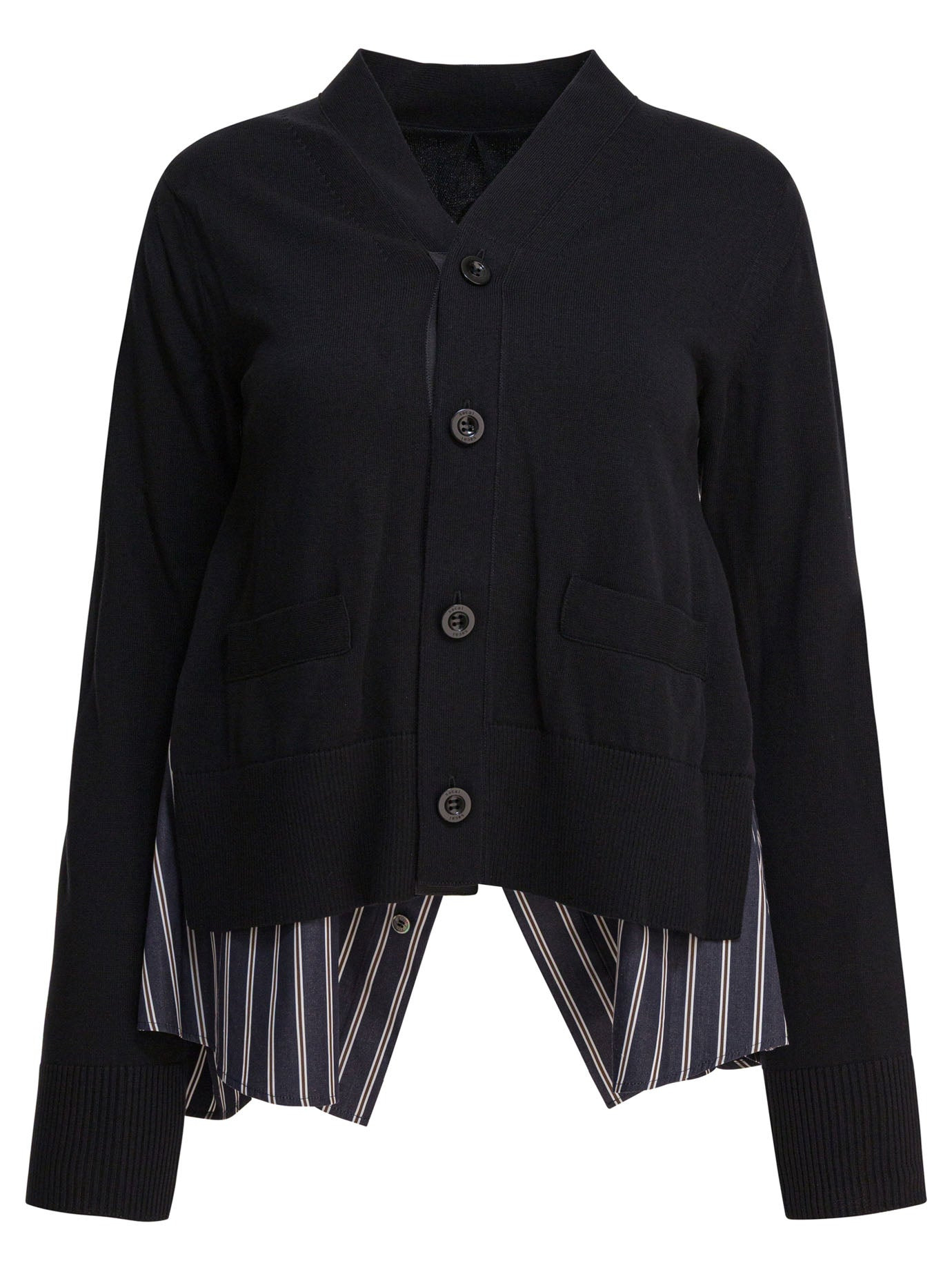 Sacai Women Cotton Cardigan - 1
