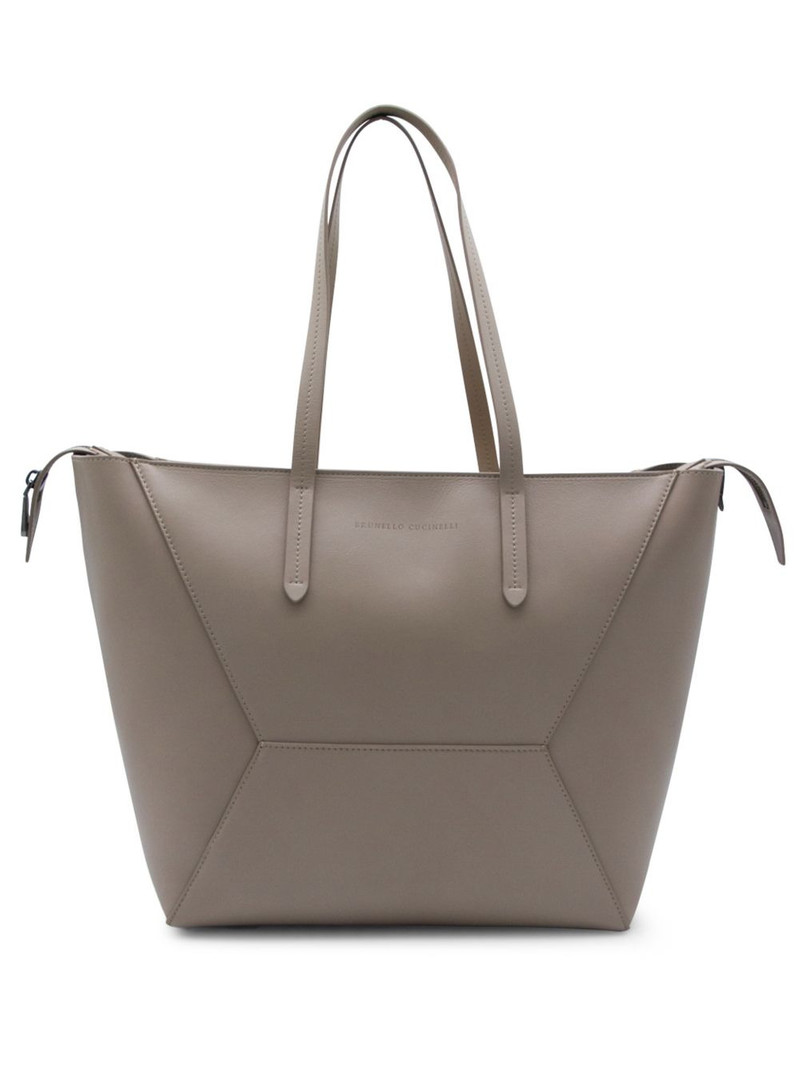 zip-fastening tote bag 1