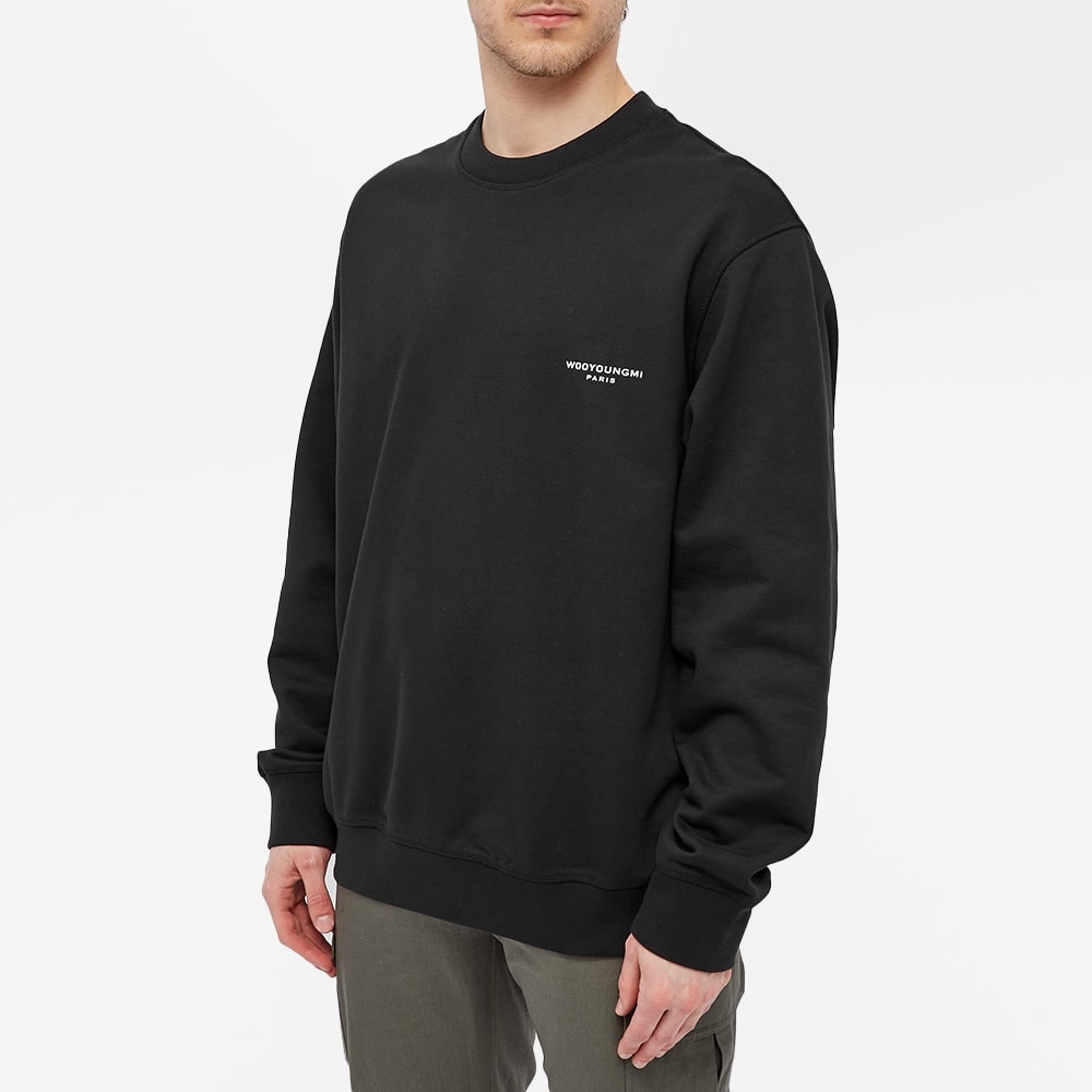 Wooyoungmi Box Logo Crewneck Sweat - 4