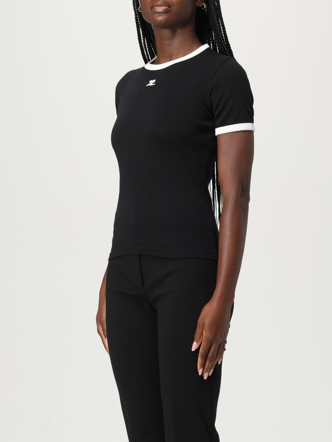 T-shirt woman CourrÈges - 4