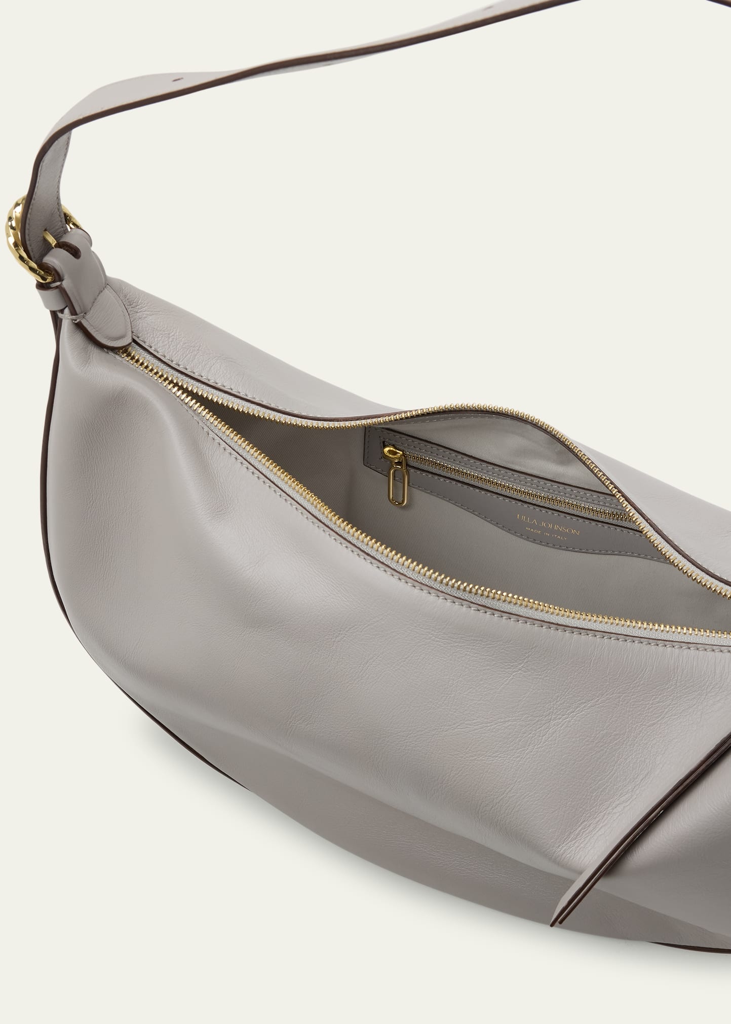 Twyla Large Calf Leather Hobo Bag - 4