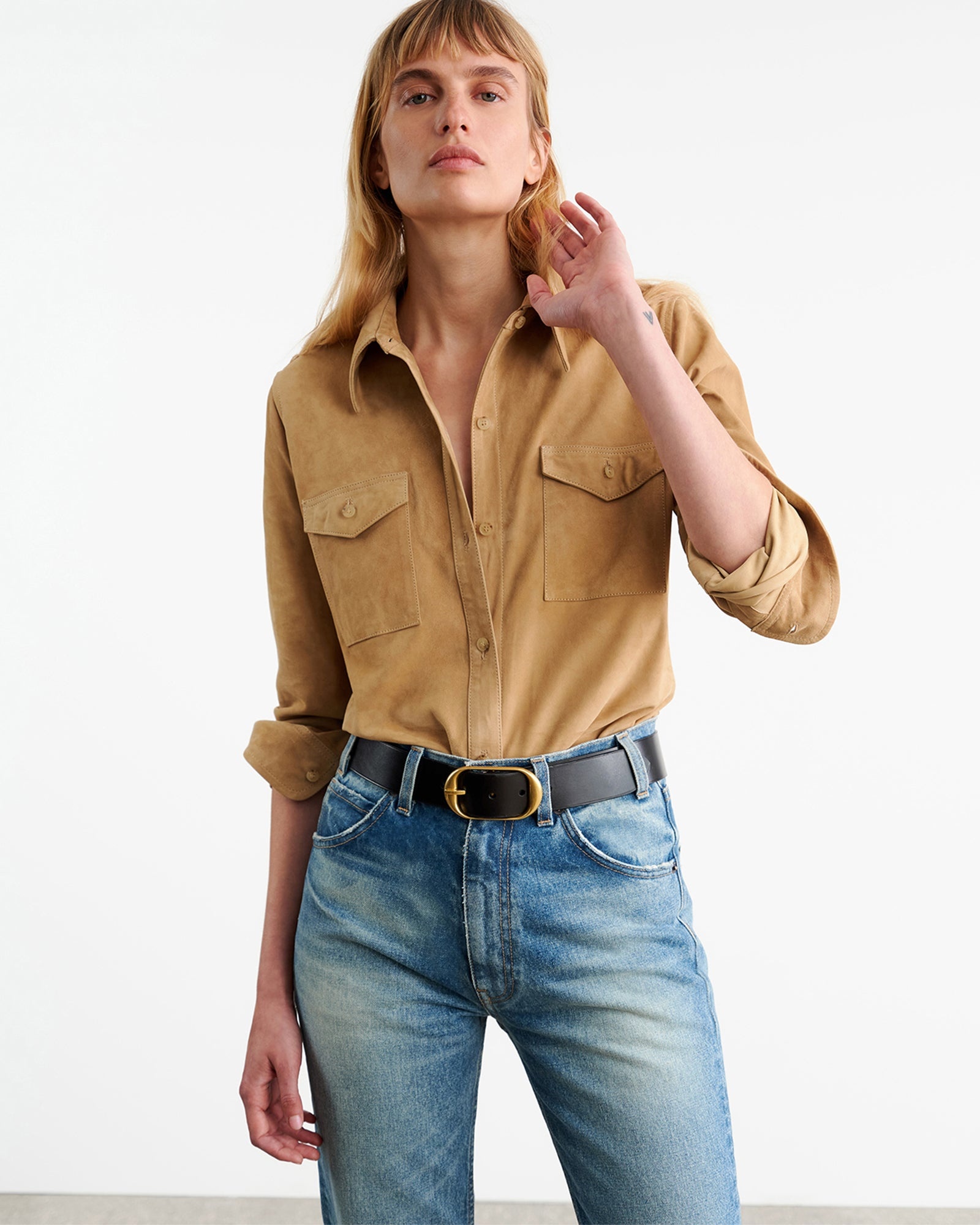 LIMITED EXCLUSIVE | AVA SUEDE SHIRT - 2