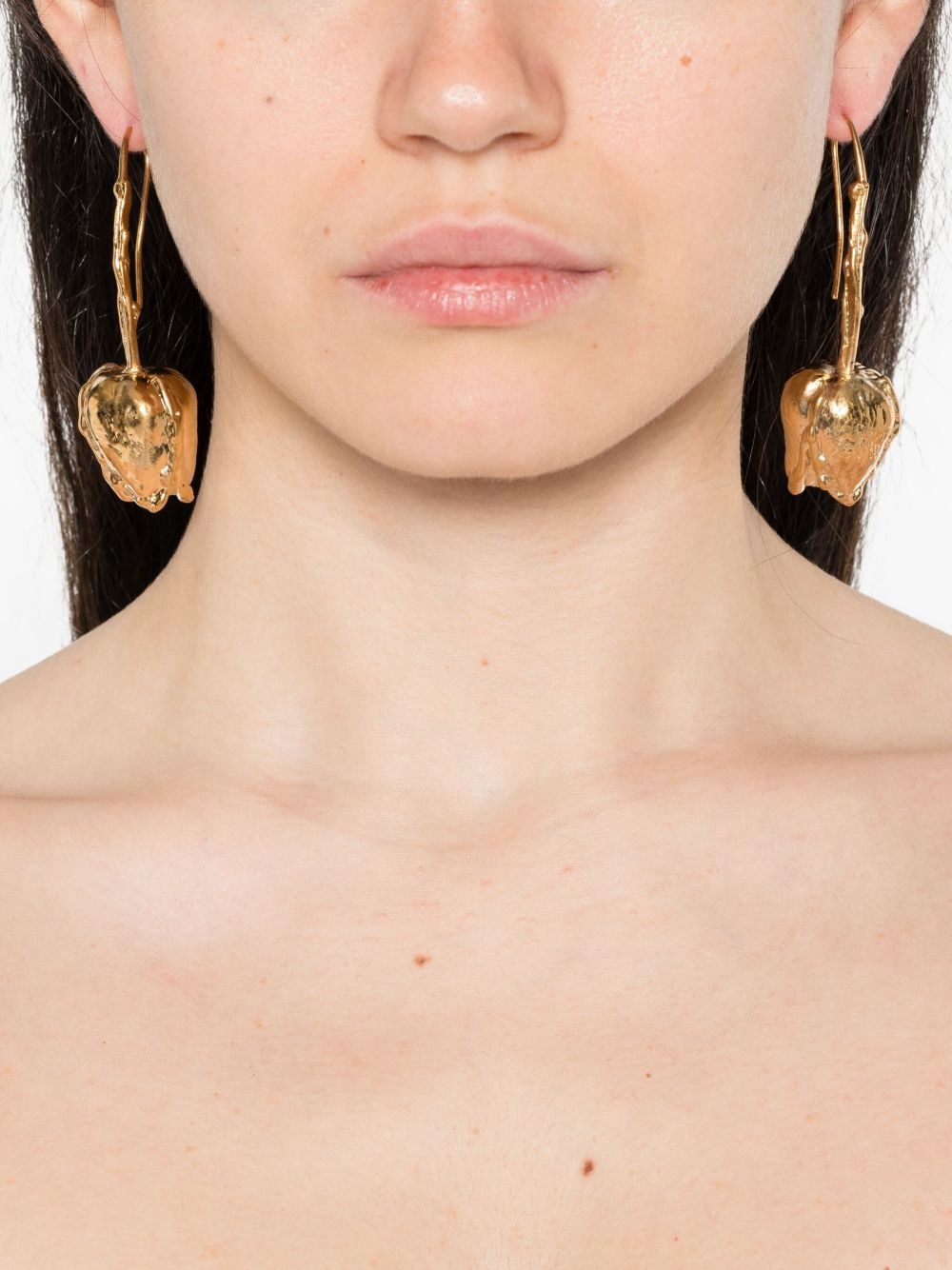 tulip drop earrings - 2