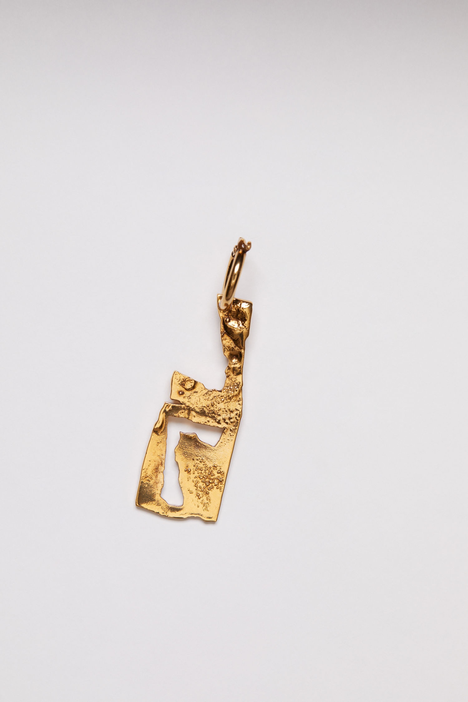 L earring gold - 2