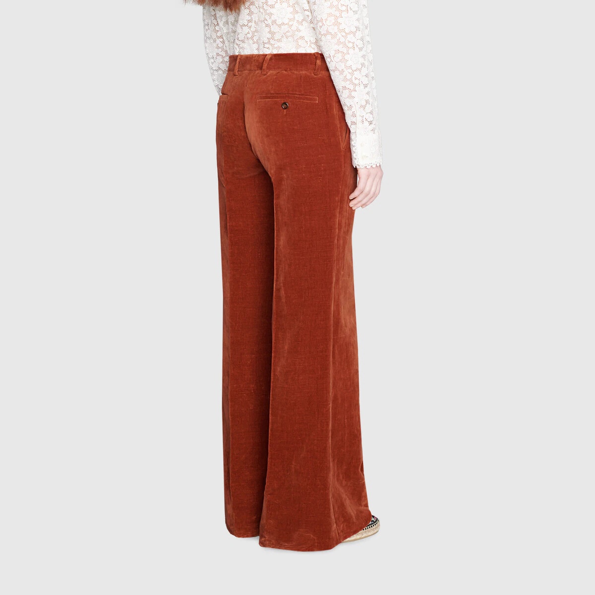 Velvet flared pant - 4