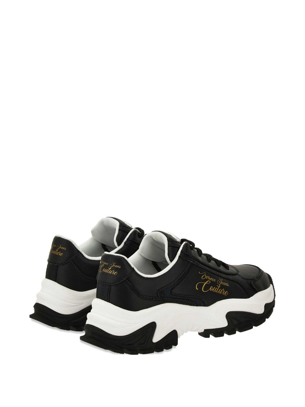 logo-detail chunky sneakers - 3