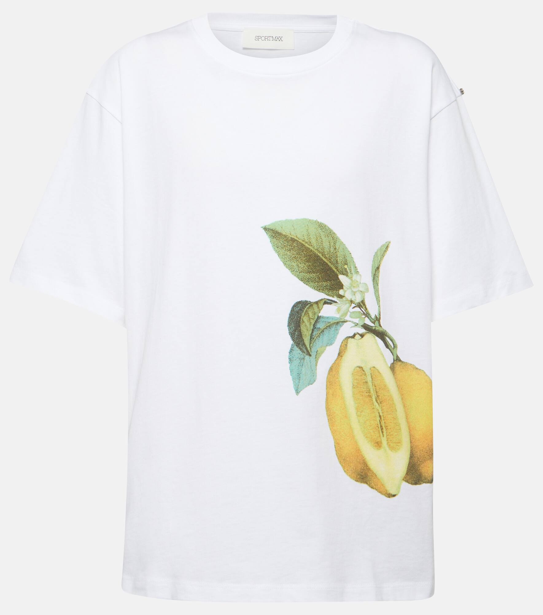 Nebbie printed cotton jersey T-shirt - 1