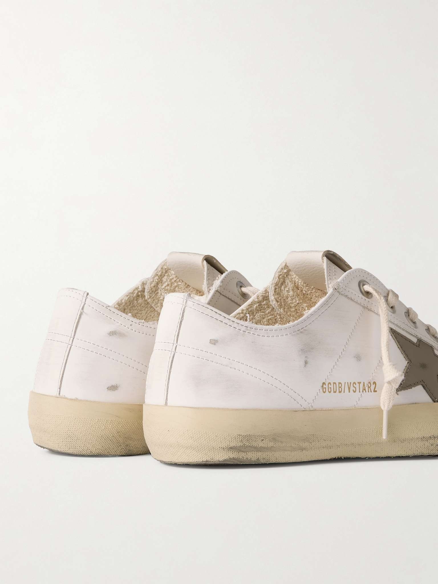 V-Star 2 Distressed Leather Sneakers - 5