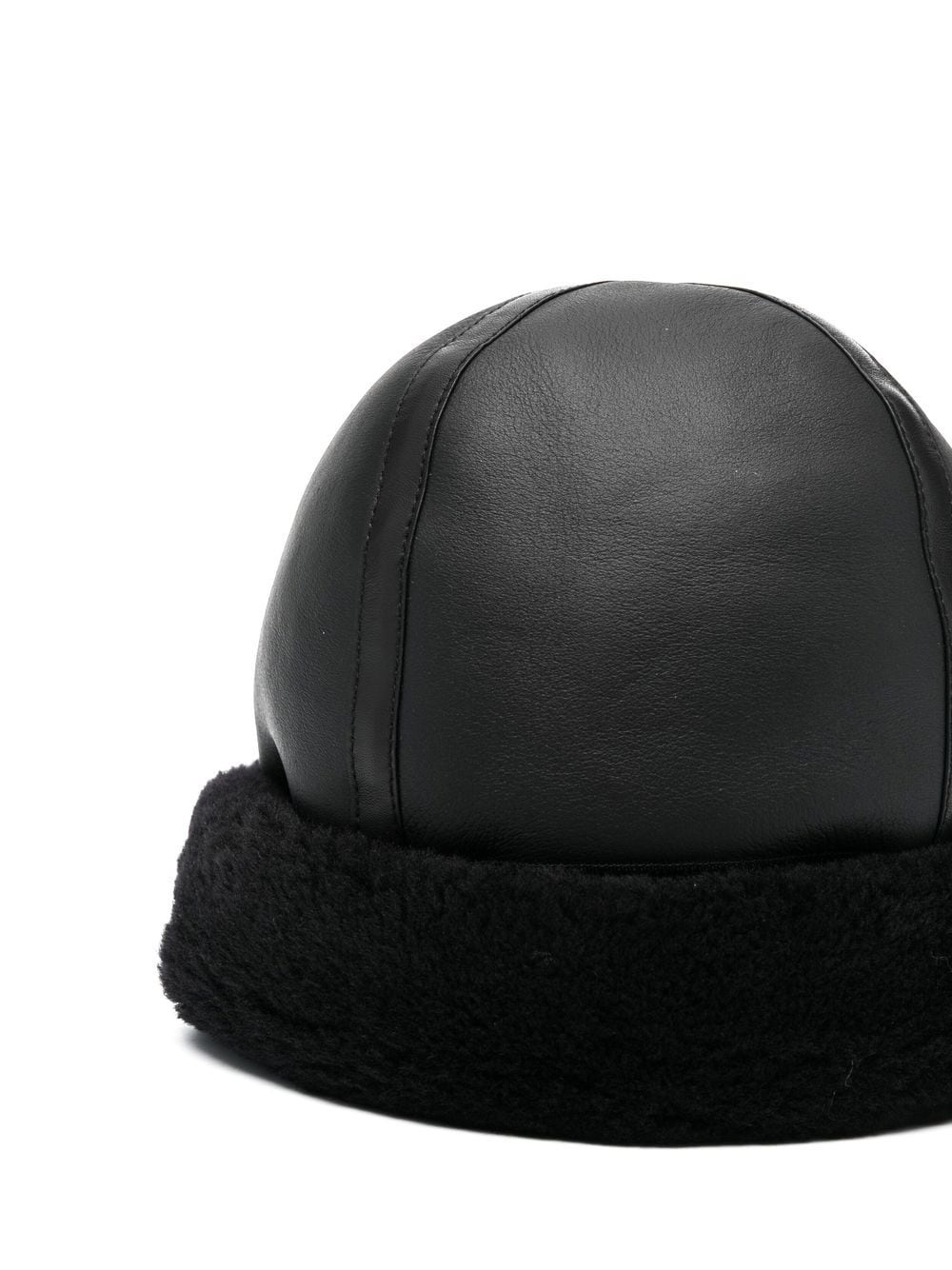 shearling winter hat - 2