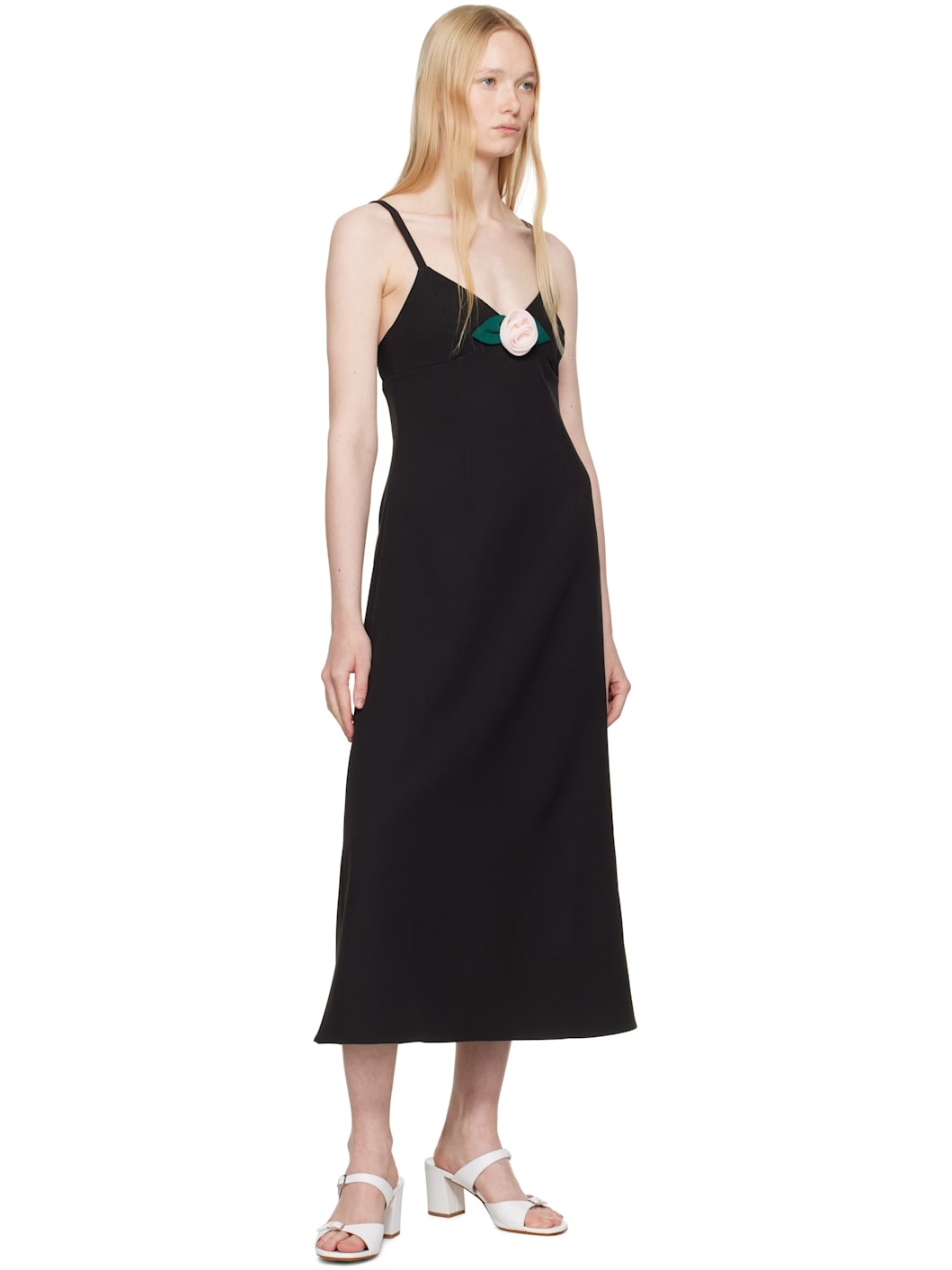 Black Pilton Midi Dress - 4