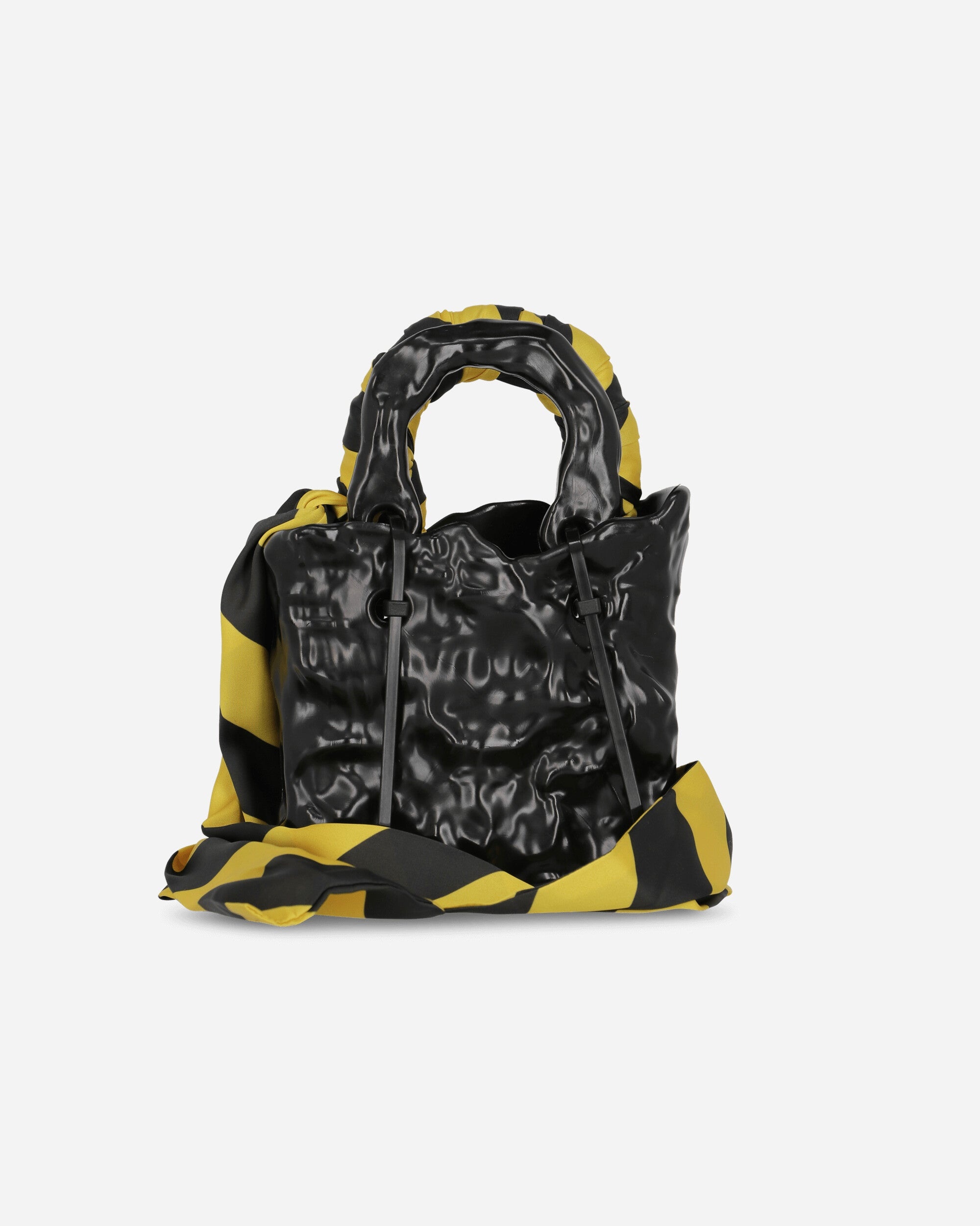Under Construction Signature Ceramic Bag Black / Yellow - 4