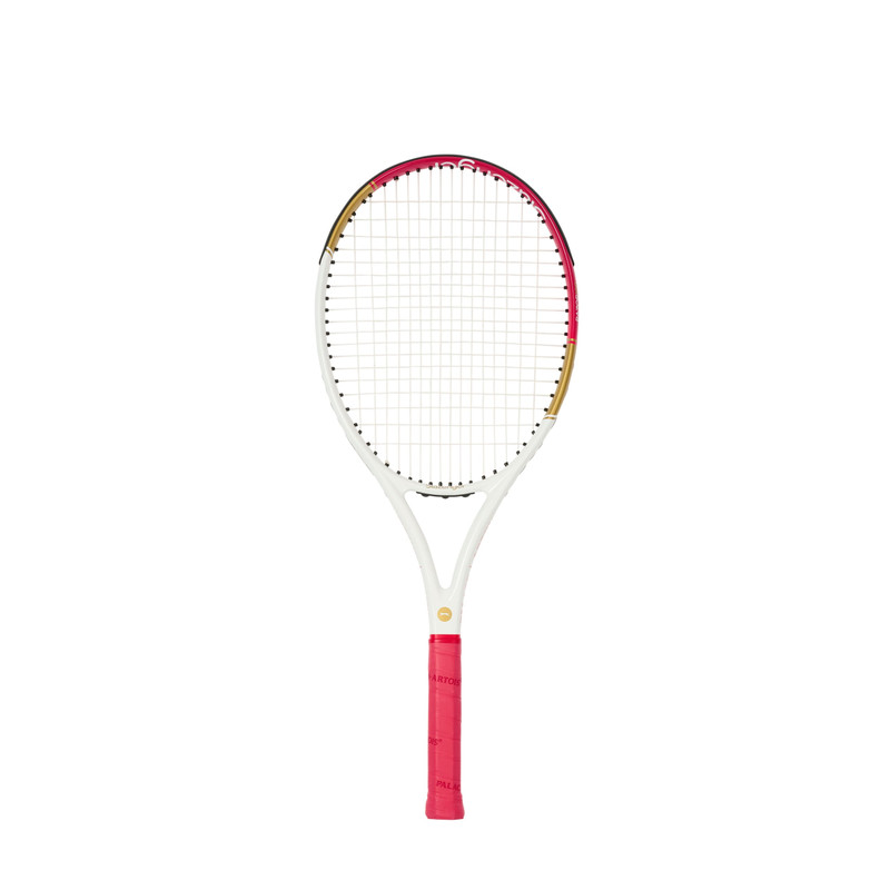PALACE PALACE STELLA ARTOIS TENNIS RACQUET WITH HEAD COVER WHITE outlook