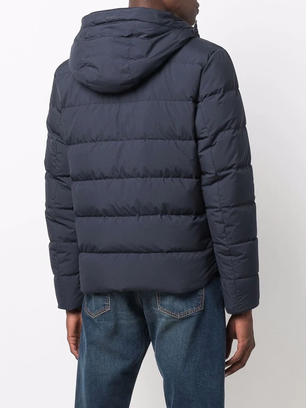 padded down hooded jacket - 4