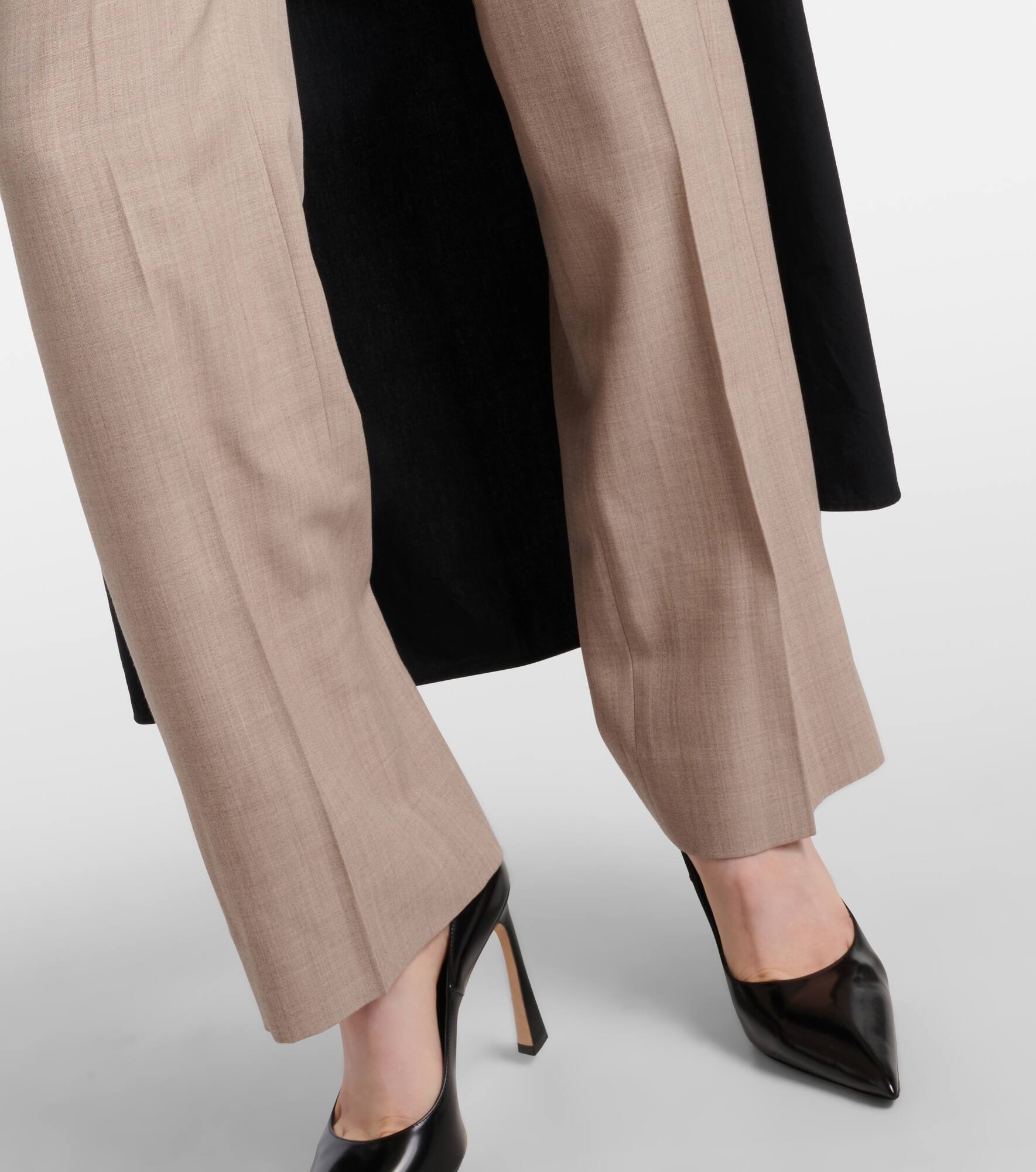 Virgin wool straight pants - 5
