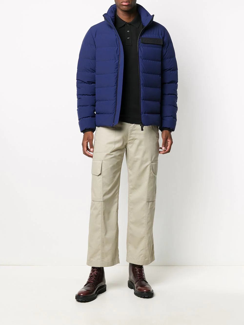 quilted down jacket - 2