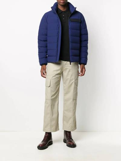 Moncler Grenoble quilted down jacket outlook