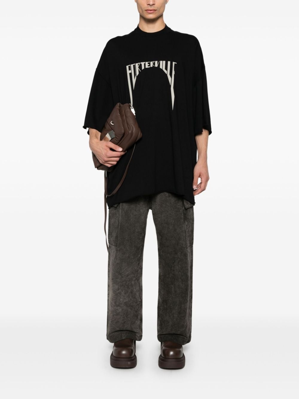 distressed cargo trousers - 2