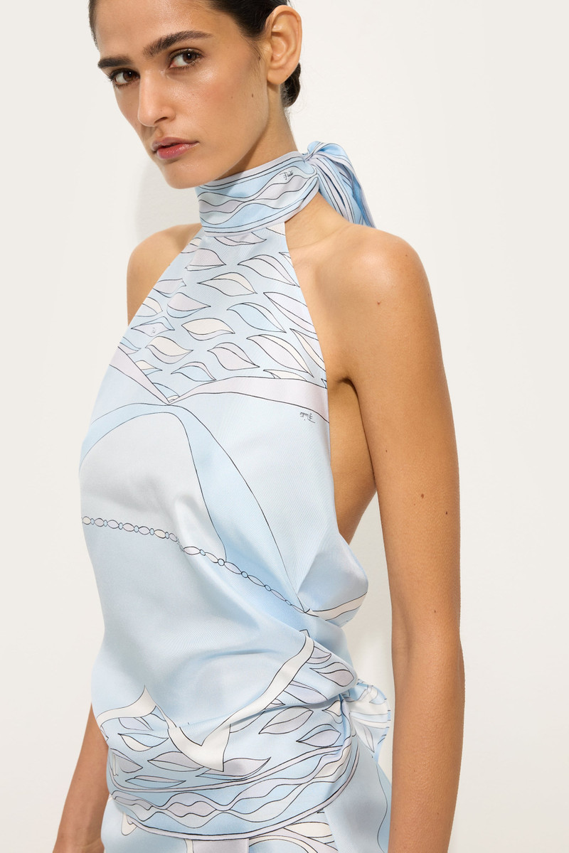DUNE PRINT HALTER TOP 5