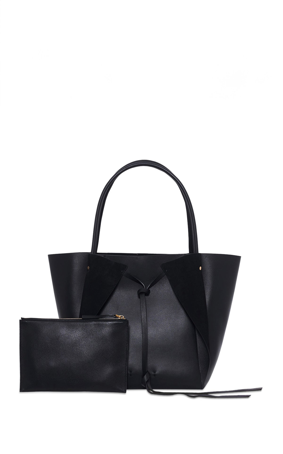 Marija Tote Bag in Black Nappa Leather - 3