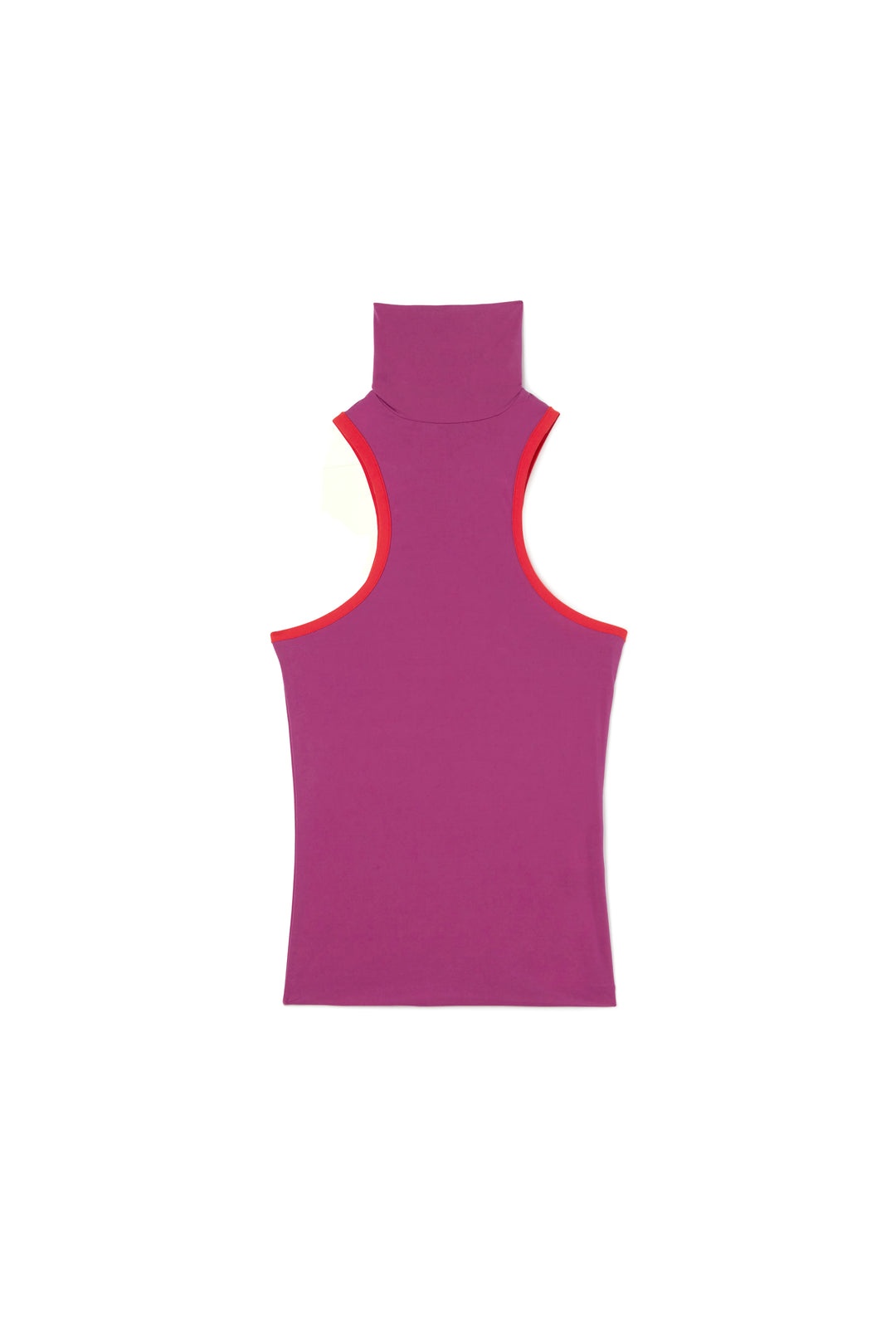 SUPER STRETCH HIGHNECK TANK TOP / purple - 1