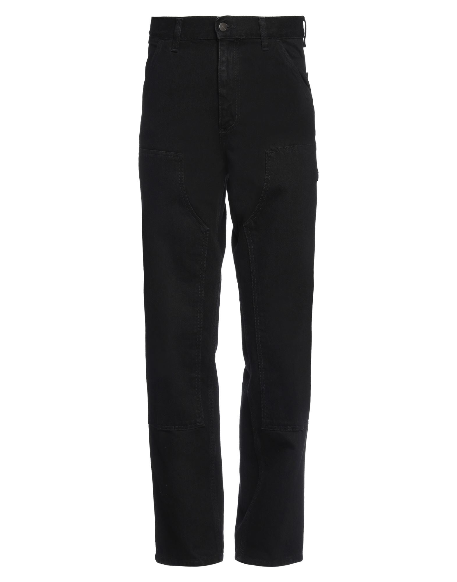 Black Men's Denim Pants - 1