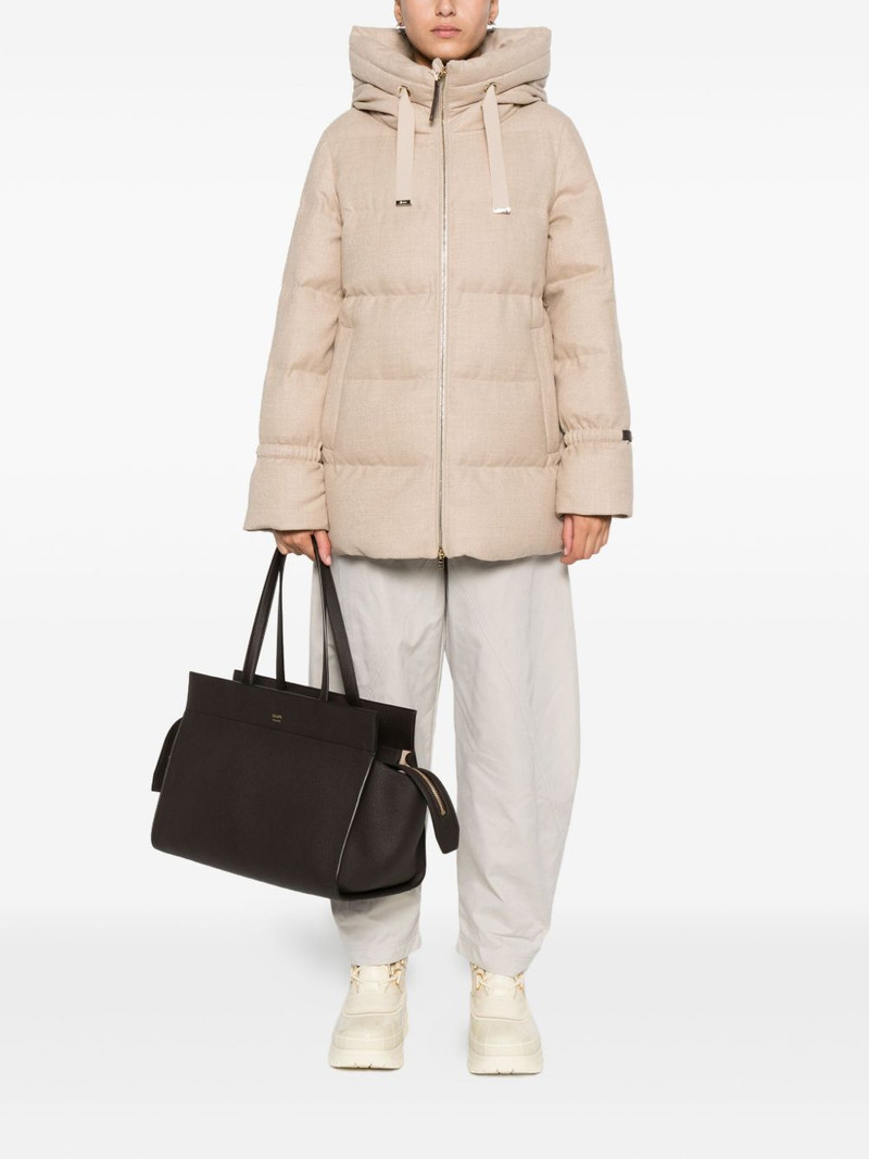 Herno quilted hooded coat outlook