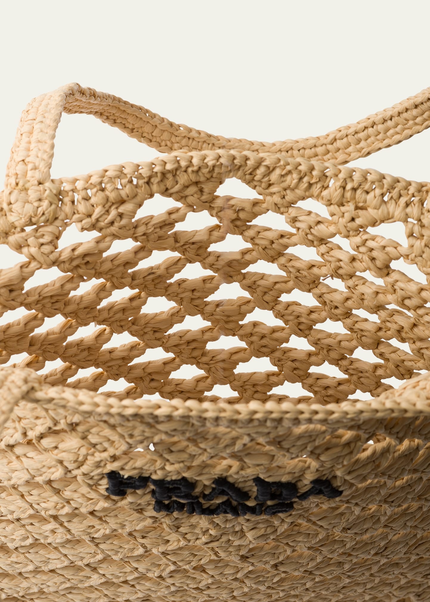 Logo Crochet Tote Bag - 3