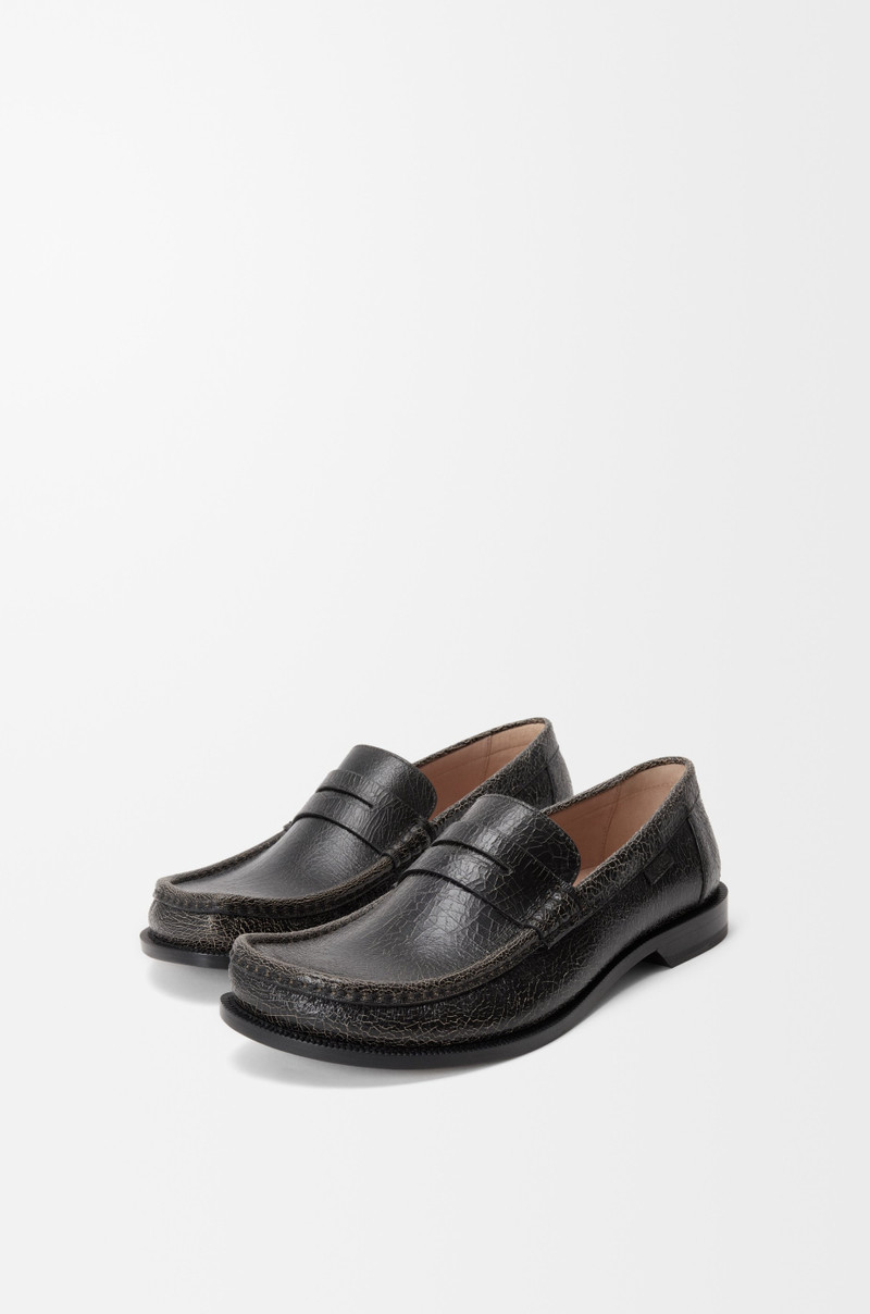 Loewe Campo loafer in cracked calfskin outlook