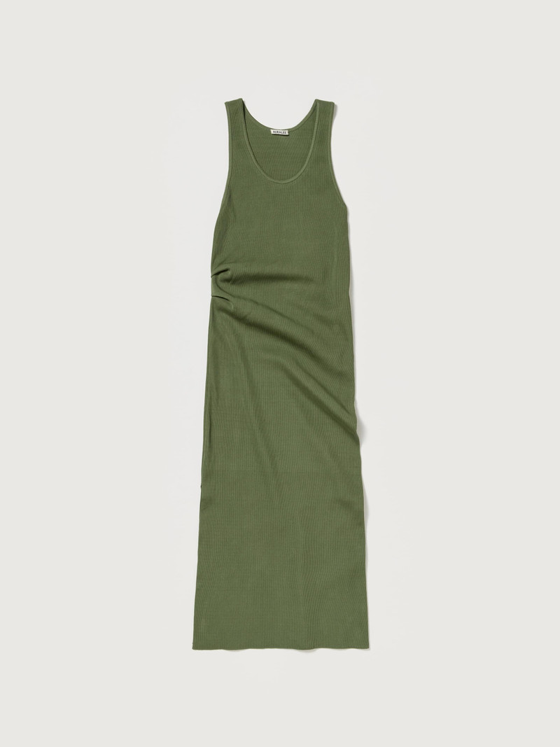 HIGH GAUGE TUCK RIB KNIT DRESS 1