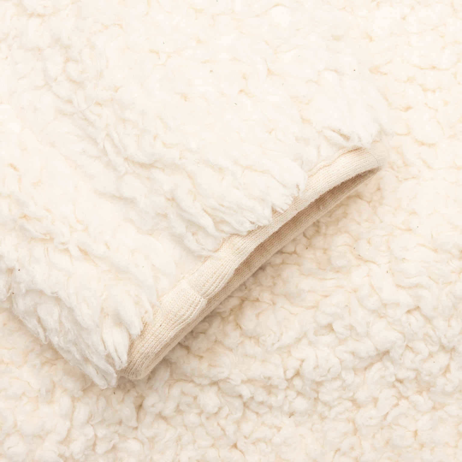 ZIP-UP SWEATSHIRT - EGGSHELL - 5