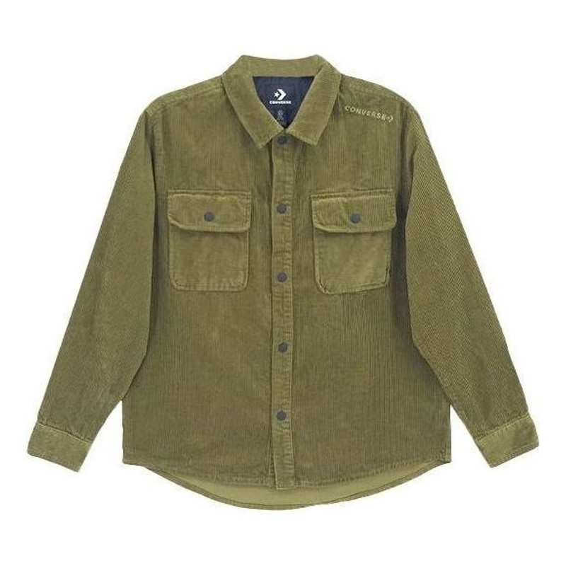 Converse Overhead Shirt Jacket 'Olive Green' 10019954-A11 - 1