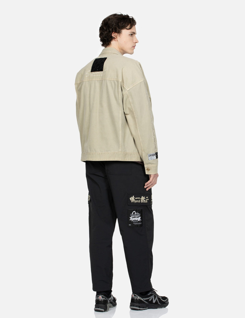 Logo Embroidery Garment Dye Fashion fit Jacket 4