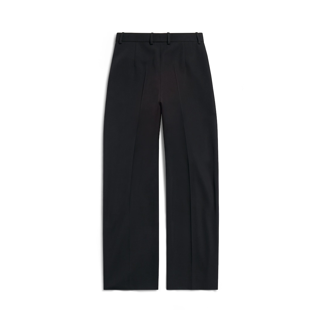 Women's Baggy Tailored Pants in Black - 6