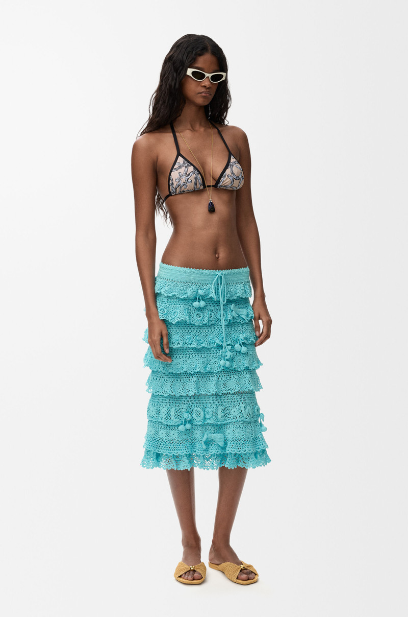 Loewe Bikini top in technical jersey outlook