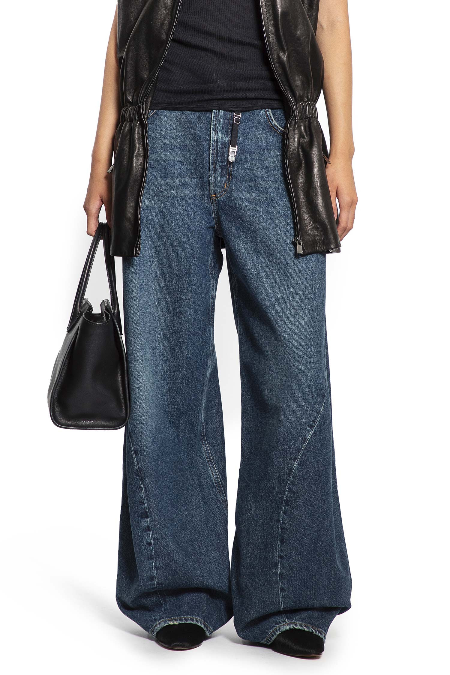 Twist Wide-leg Jeans - 6